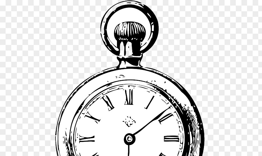 Clock Pocket Watch Drawing Sketch PNG