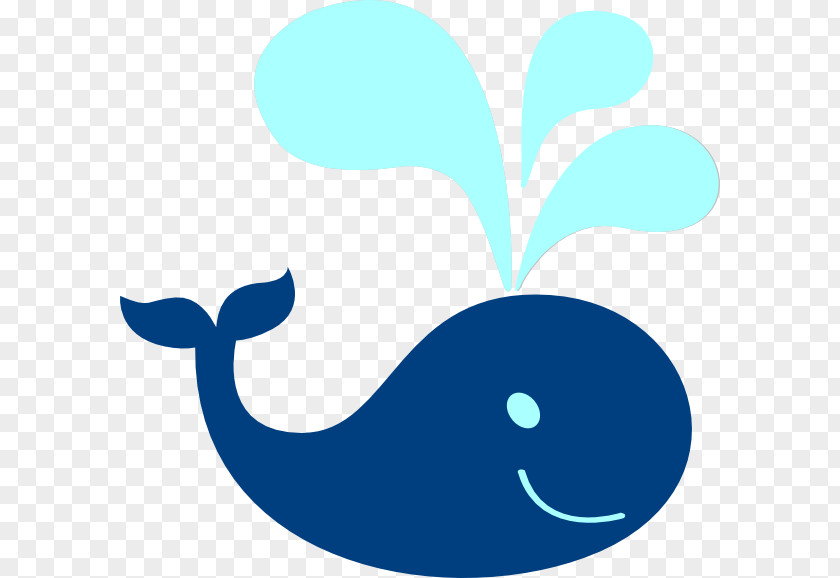 Teal Whale Blue Clip Art PNG