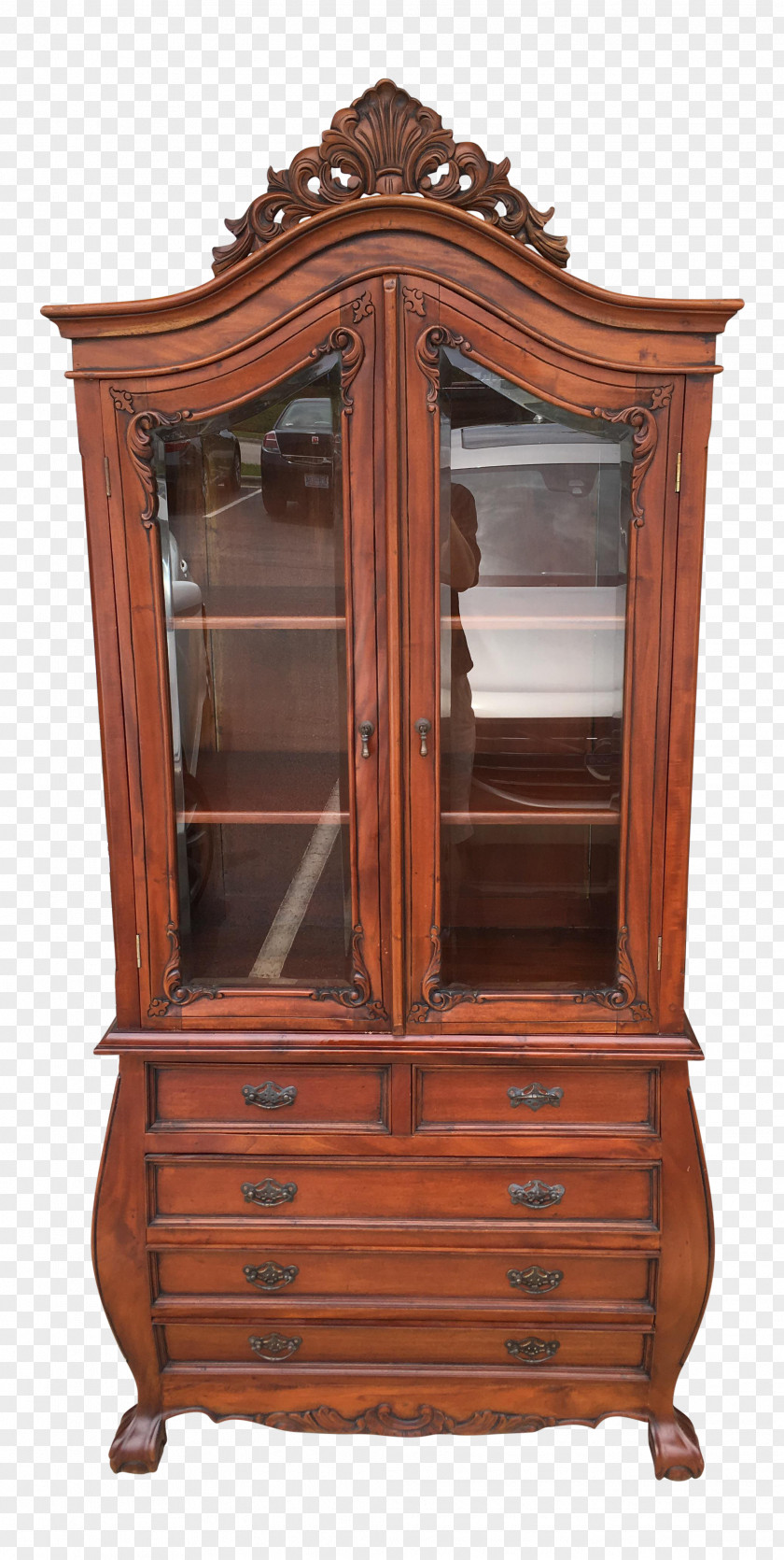Cupboard Chiffonier Wood Stain Antique PNG