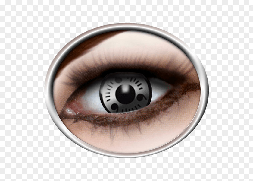Eye Contact Lenses Yellow Dioptre PNG