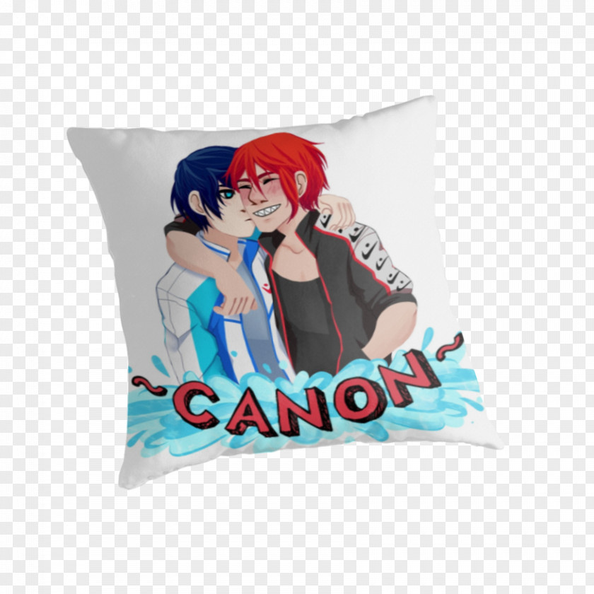 People Swimming Cushion Pillow Textile Product PNG