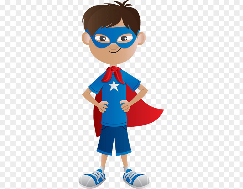 Child Superhero Clip Art PNG