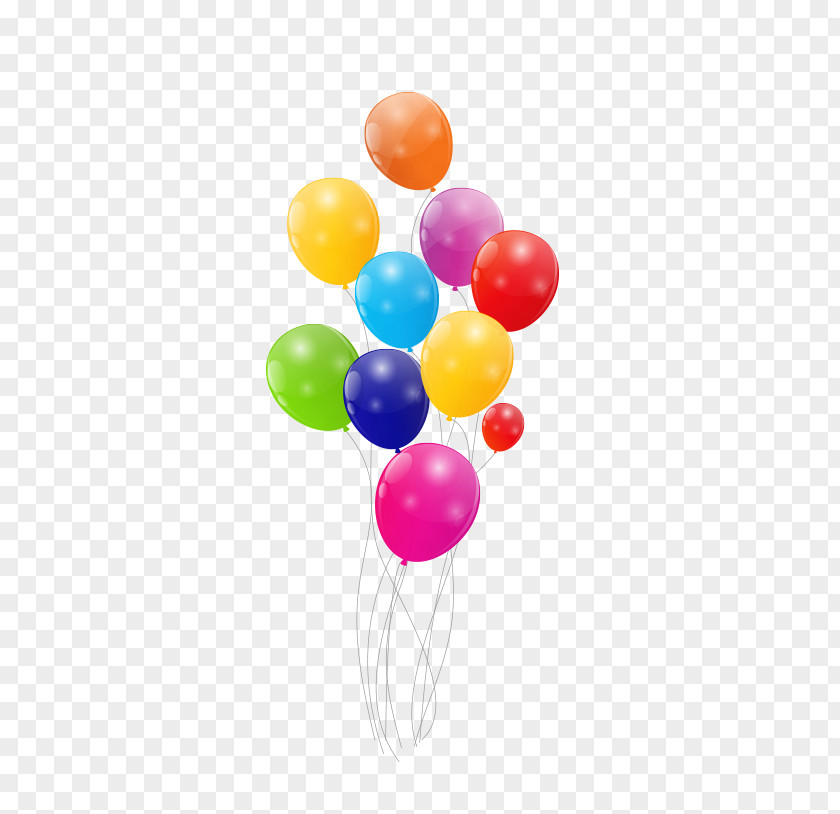 Colorful Balloons Balloon Color Clip Art PNG