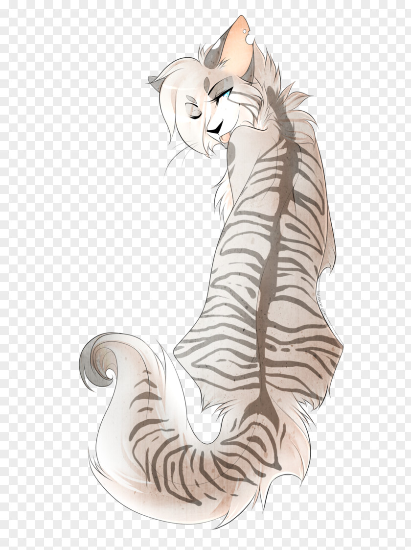 Handsome Doctor Whiskers Tiger Big Cat Mammal PNG