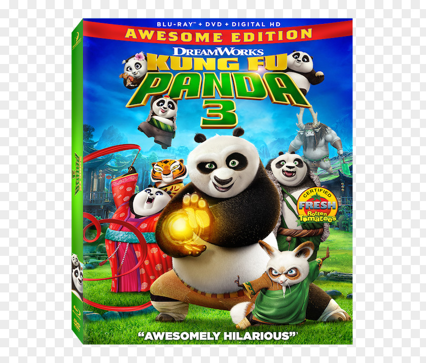 Kungfu Panda Blu-ray Disc Po Giant Digital Copy Kung Fu PNG