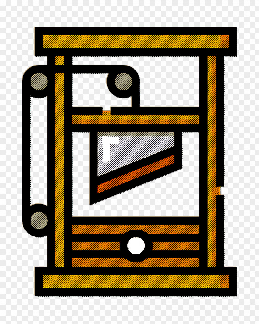 Medieval Icon Kill Guillotine PNG