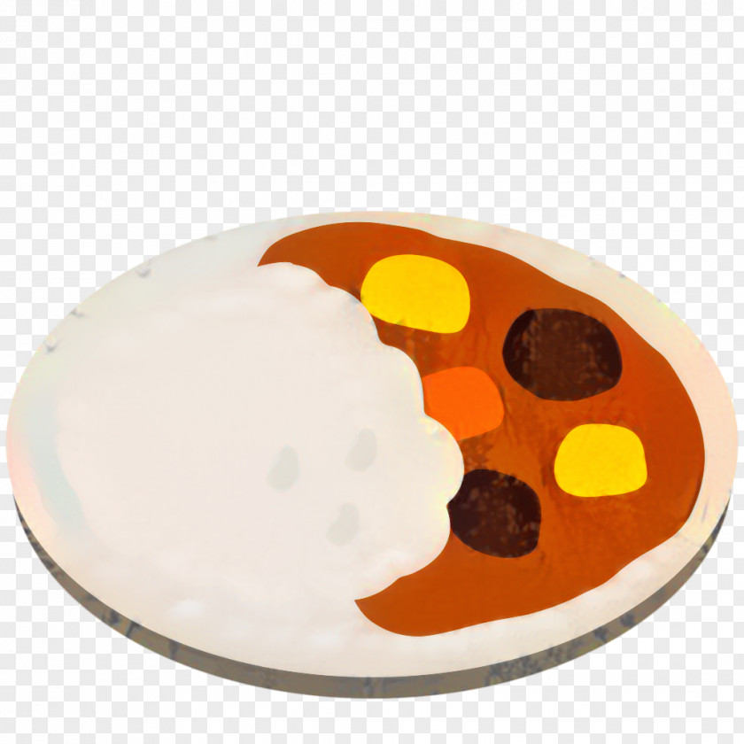 Platter Cuisine Orange Emoji PNG