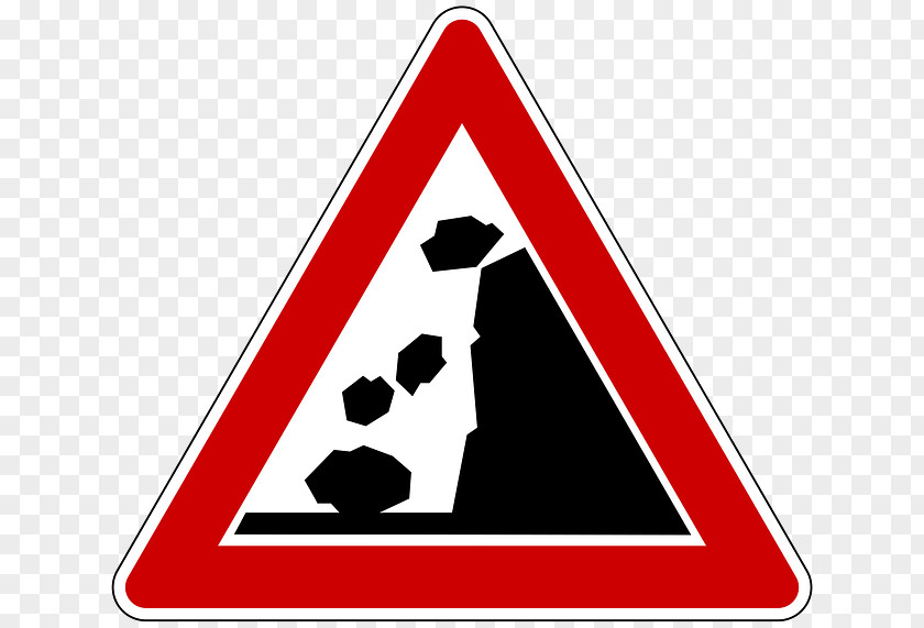 Priest Traffic Sign Landslide Warning Rock Royalty-free PNG