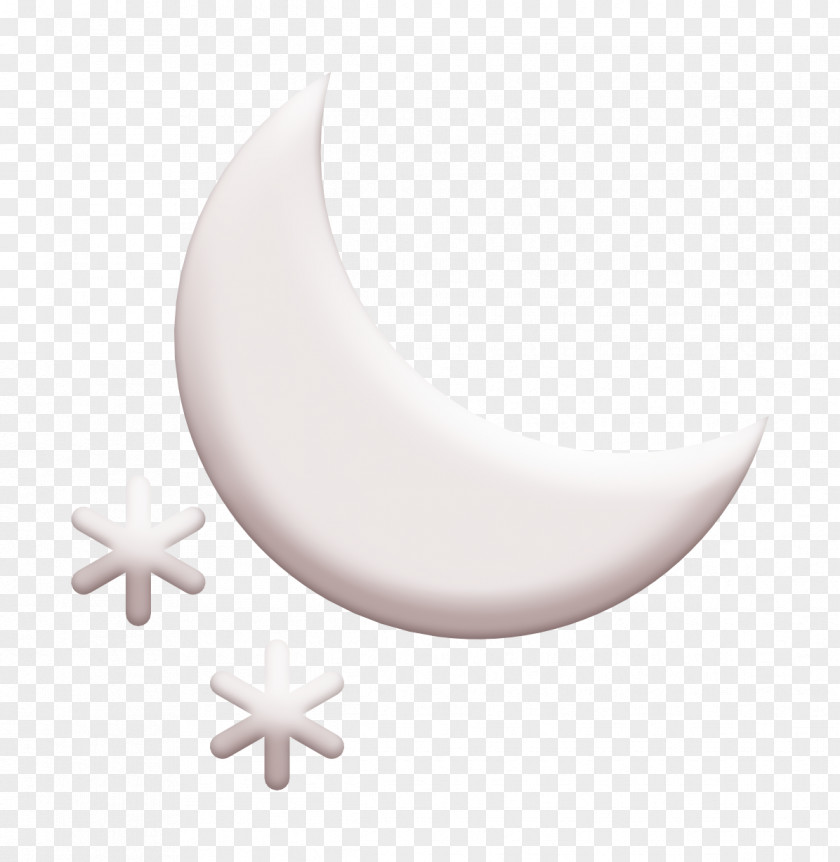 Snow Icon Weather Set Night PNG