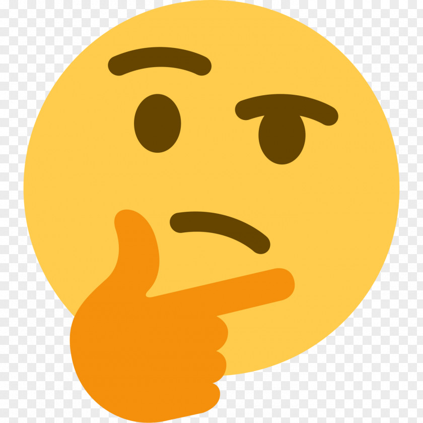 Think Emoji Thought Clip Art PNG