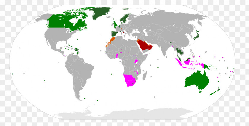 World Map Constitutional Monarchy Absolute PNG