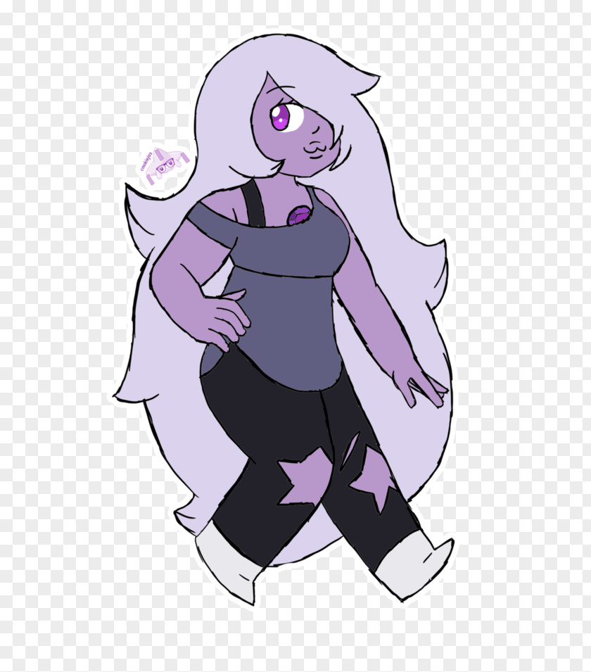Amethyst Kirby: Planet Robobot Violet Lilac Purple PNG