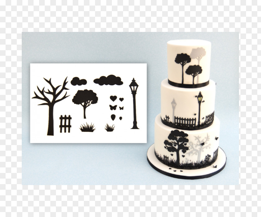 Silhouette Cake Decorating Stencil Patchwork Cutters PNG