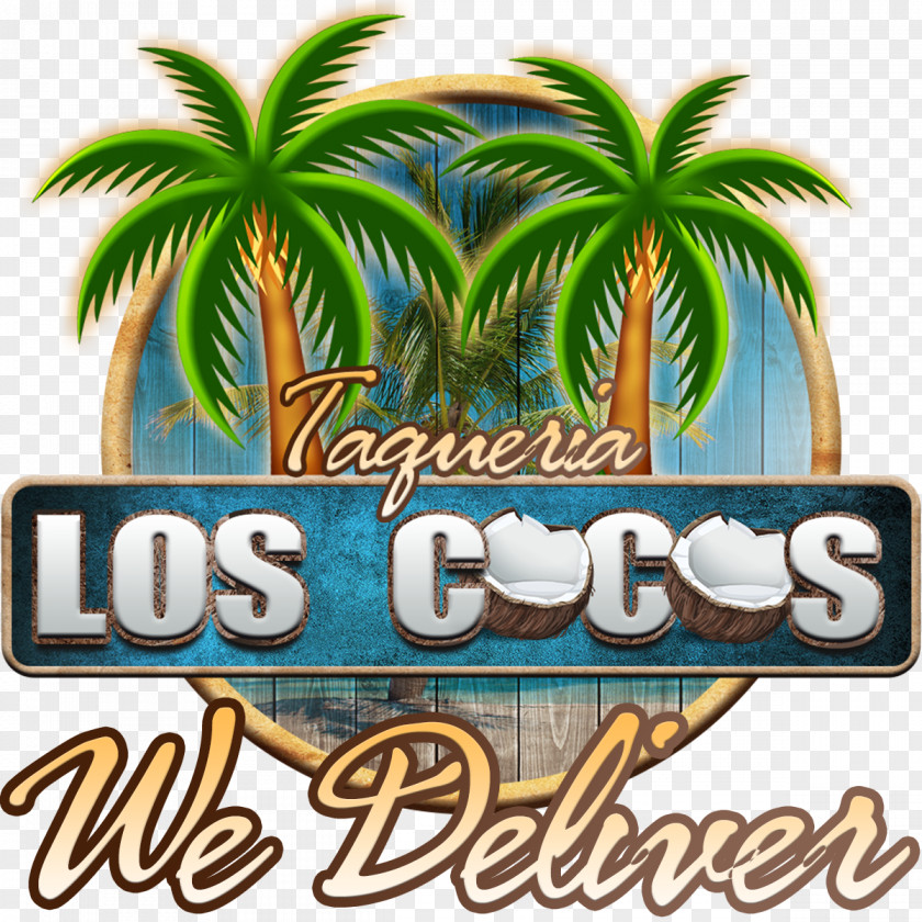 12am Taqueria Los Cocos Coconut Logo Font PNG