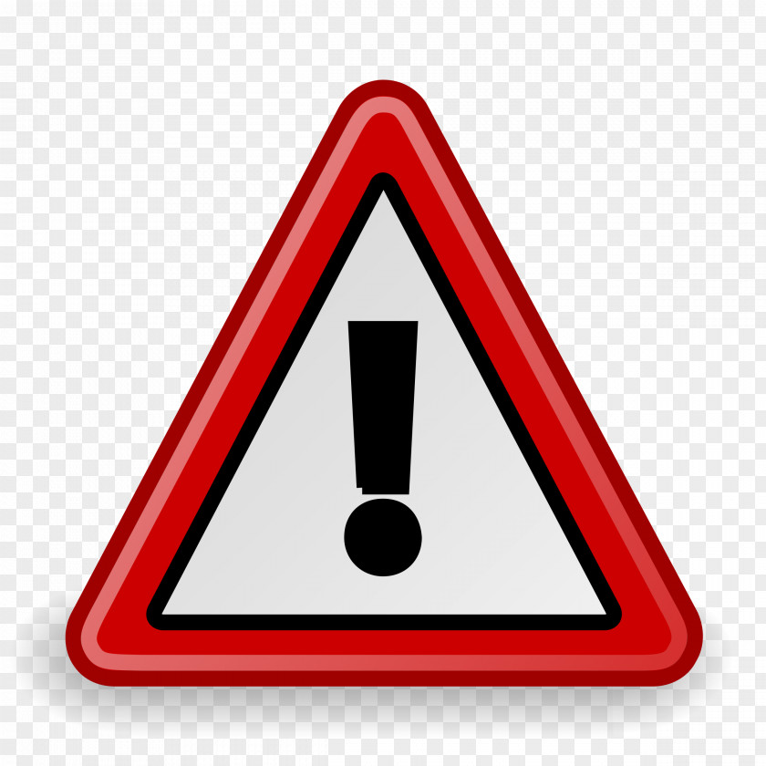 Attention Warning Sign Clip Art PNG