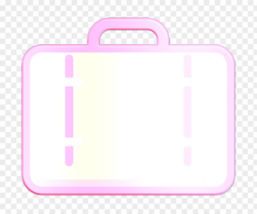 Briefcase Luggage And Bags Bag Icon Outline PNG