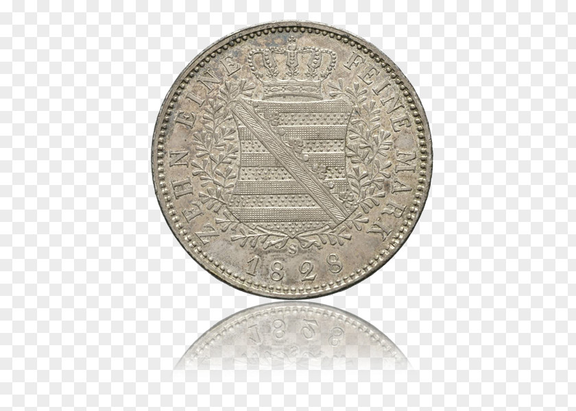 Coin Nickel Circle Money Silver PNG