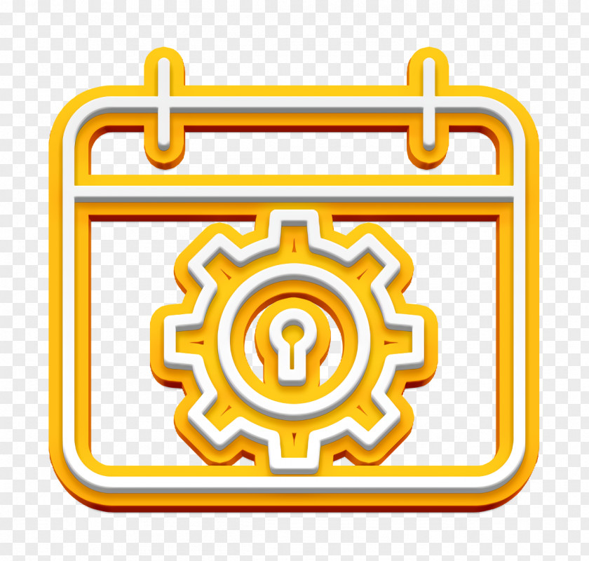 Cyber Icon Calendar PNG