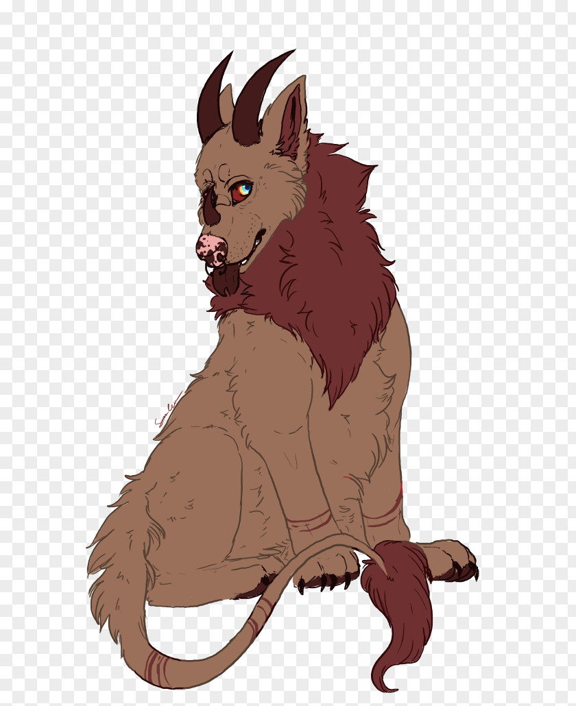 Demon Canidae Dog Cartoon PNG