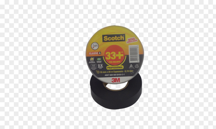 FITA Adhesive Tape Scotch Insulator 3M Polyvinyl Chloride PNG