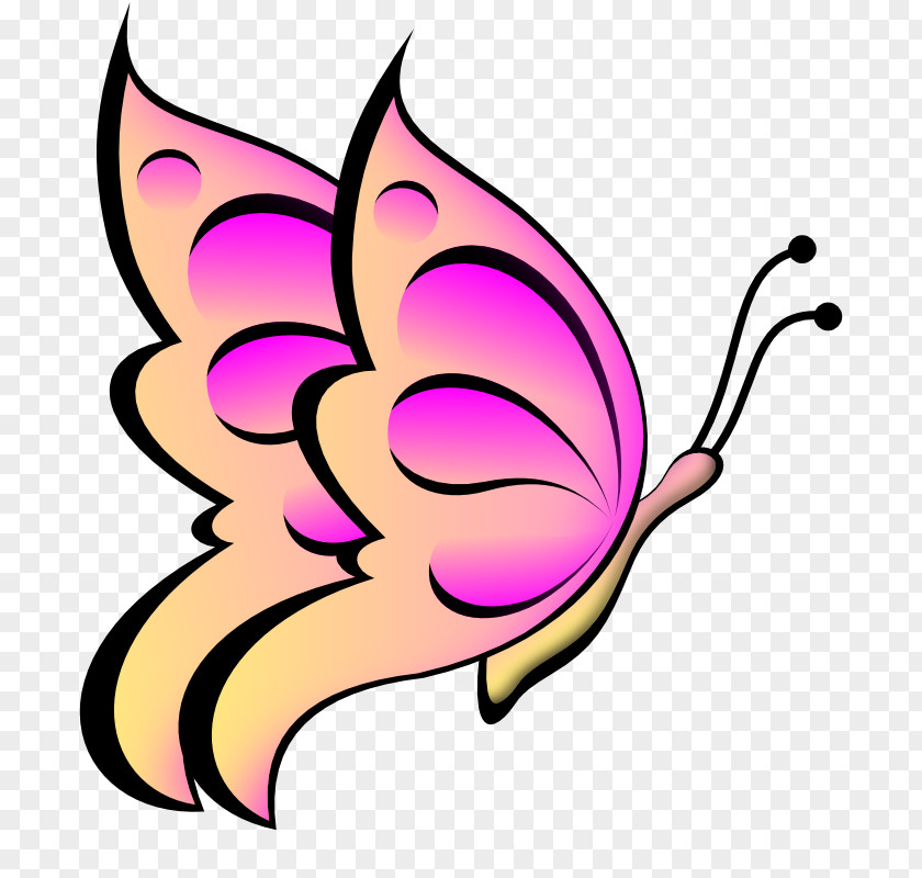 Free Butterfly Clipart Content Clip Art PNG