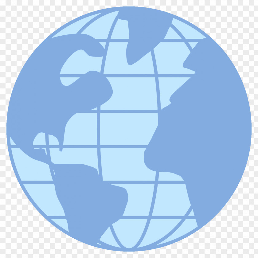 Geography Globe Latitude Line Font PNG
