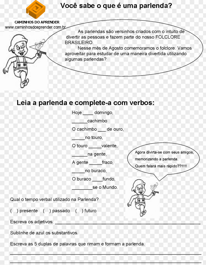 Line Art Document Saci Coloring Book PNG