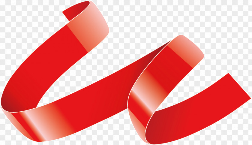 Promotional Material Cute Red Ribbon Mercery PNG