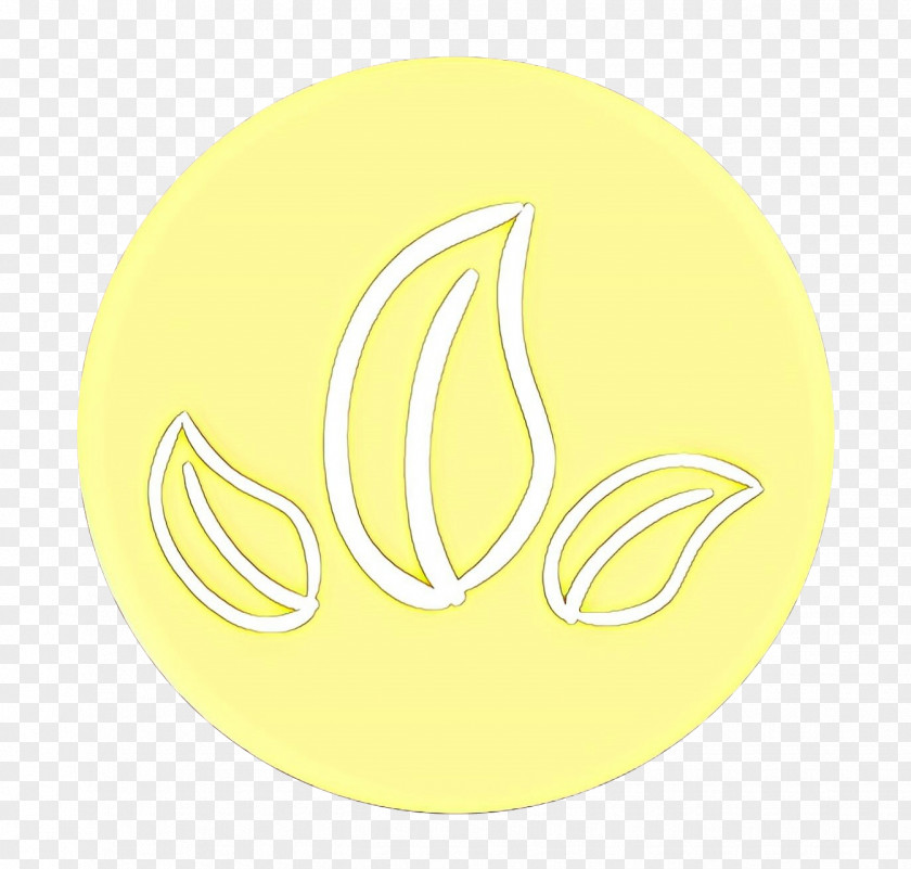 Symbol Oval Yellow Circle Logo Plate PNG