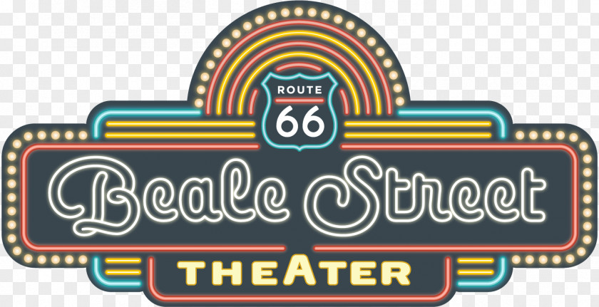BEALE STREET THEATER Logo Brand Font PNG