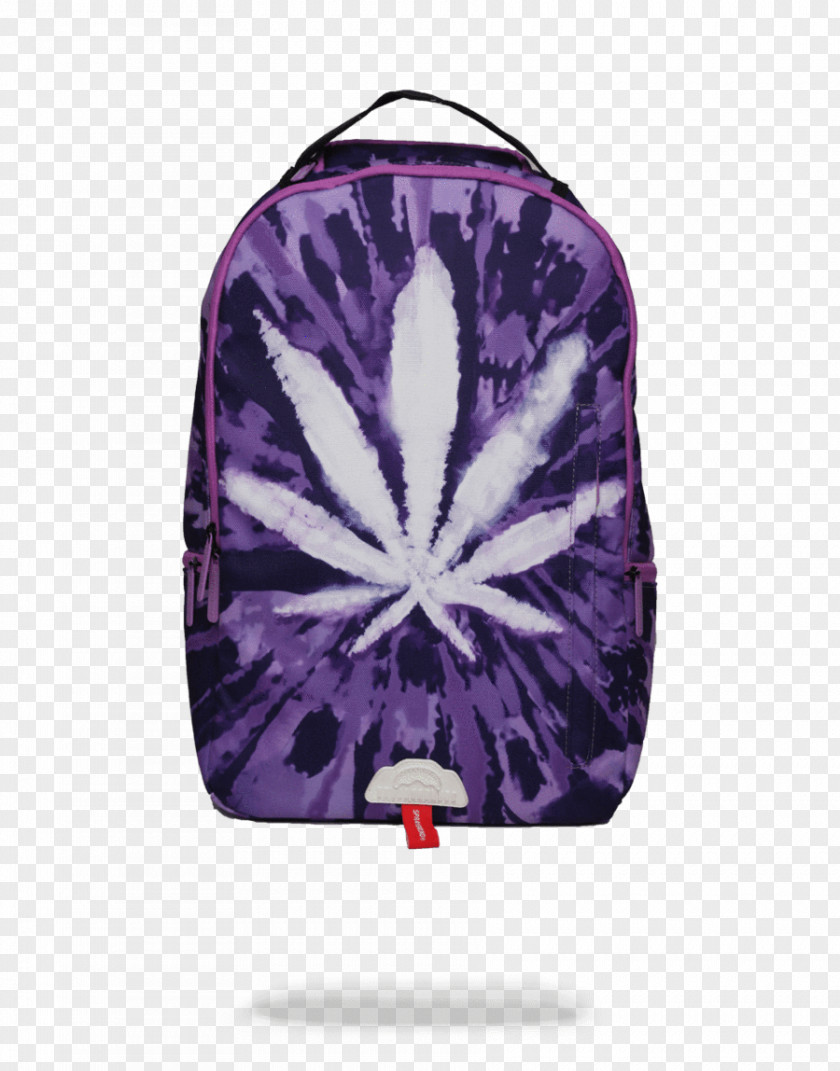 Cannabis Psychedelic T-shirt Tie-dye Bag Backpack PNG