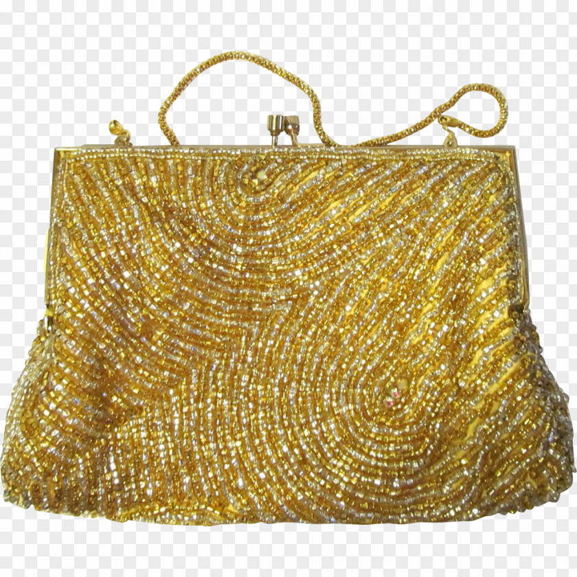 Gold Handbag PNG