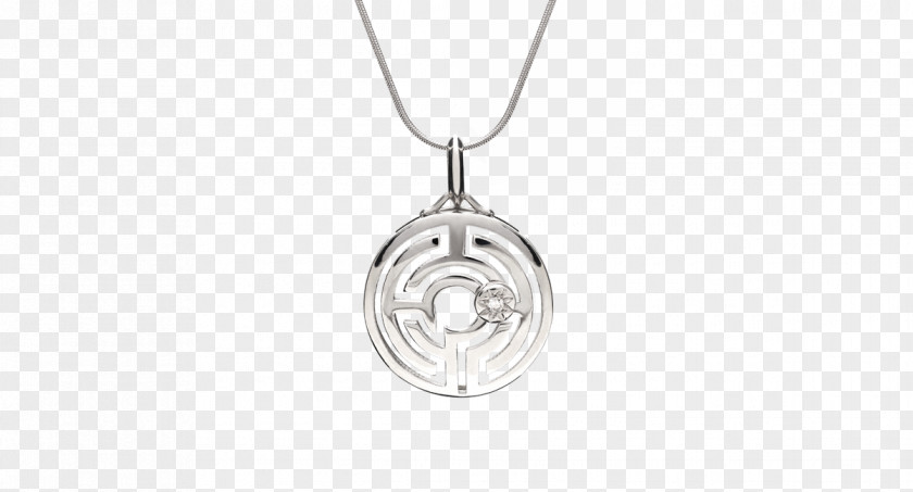 Jewellery Locket Body Necklace Silver PNG