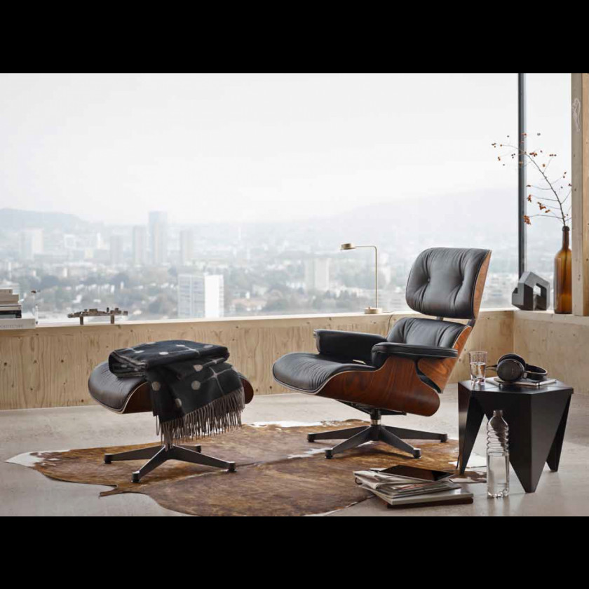 Lounger Eames Lounge Chair Vitra Charles And Ray Chaise Longue PNG