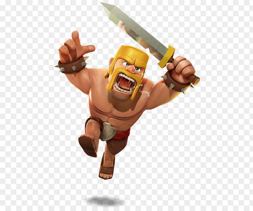 Clash Of Clans Royale Supercell Image Barbarian PNG
