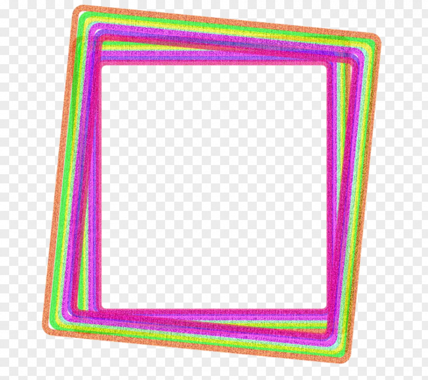 Glitter Border Picture Frames Editing PNG