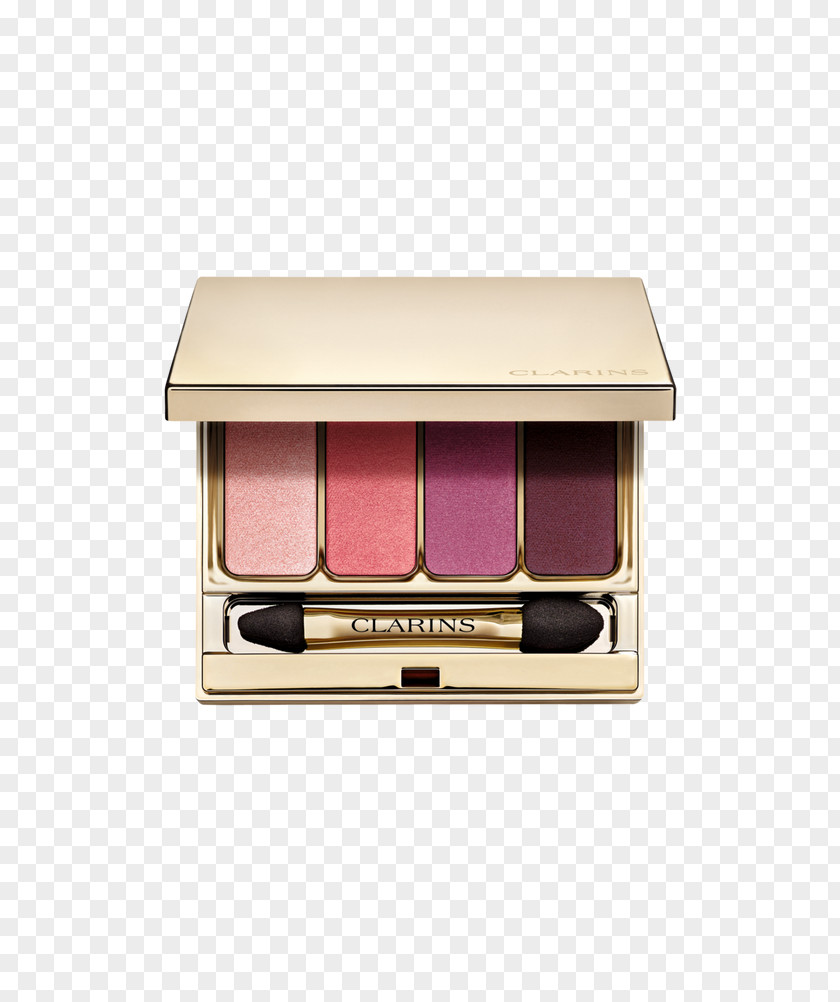 Lipstick Cosmetics Eye Shadow Clarins 4-Colour Eyeshadow Palette PNG