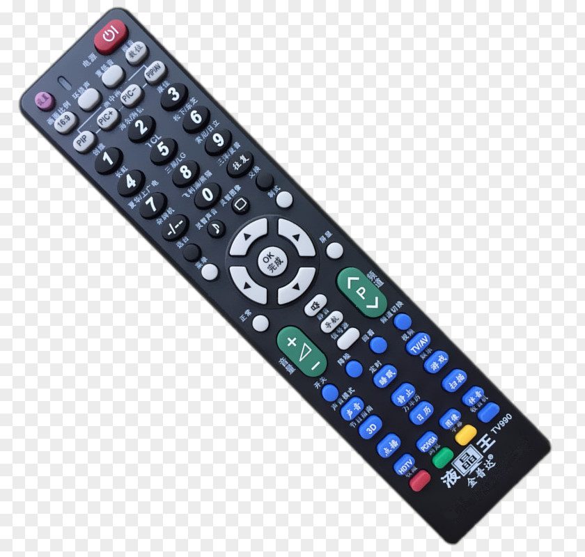 Tv Remote Control Controls Time Warner Cable Television Universal Comcast PNG