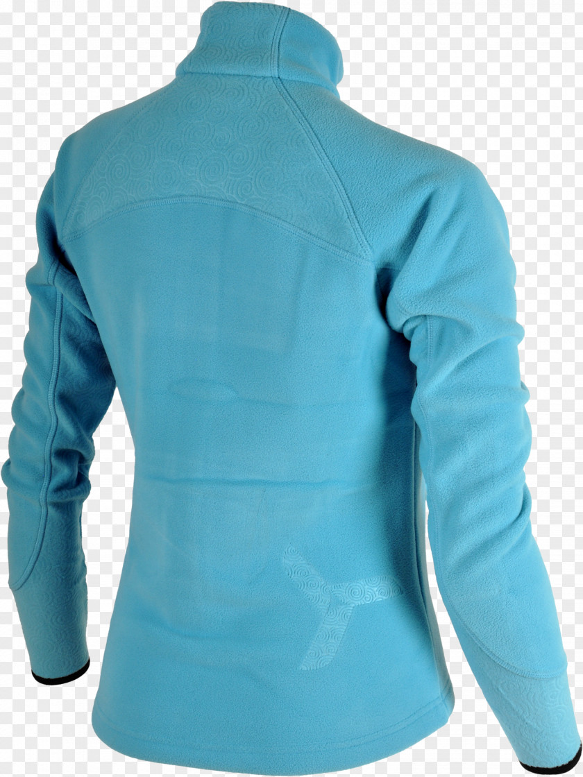 Wj Polar Fleece Sleeve Shoulder Product Turquoise PNG