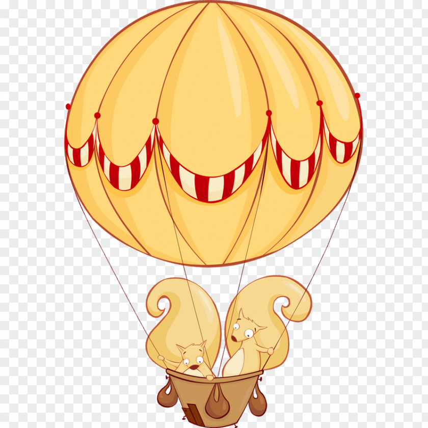 Child Hot Air Balloon Flight PNG