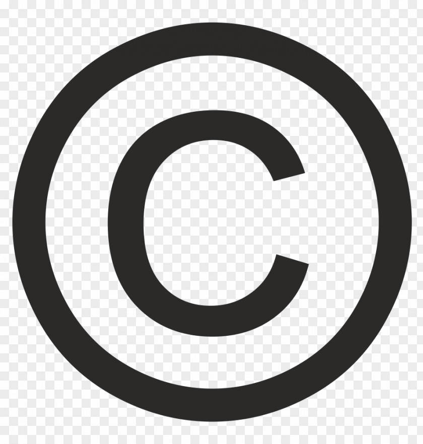 Copyright Symbol Trademark Law Of The United States PNG