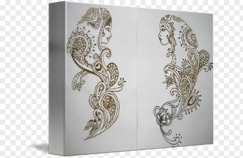 Henna Visual Arts Font PNG