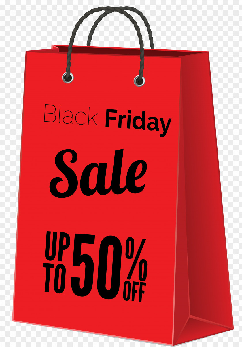 Black Friday Sale Red Bag Clipart Image Sales Clip Art PNG