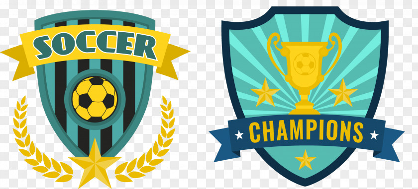 Champion Medal Vector Material Football Team Logo Sport PNG