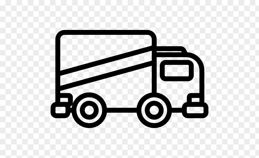 Delivery Truck Symbol Clip Art PNG