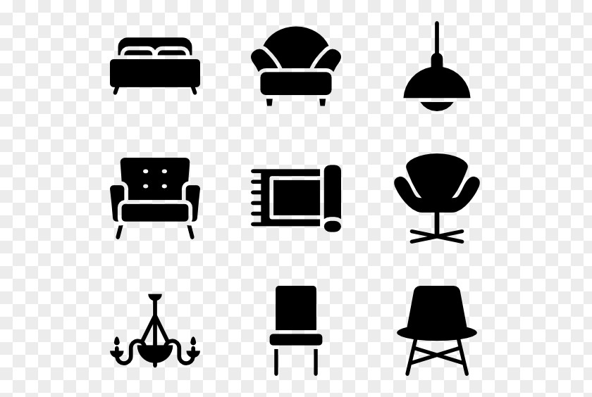 Furniture Eames Lounge Chair Table Couch PNG