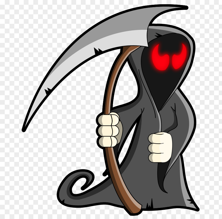 Halloween Grim Reaper Large Clipart Death Icon Computer File PNG
