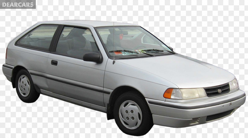 Hyundai Excel 1994 Accent Car Pony PNG