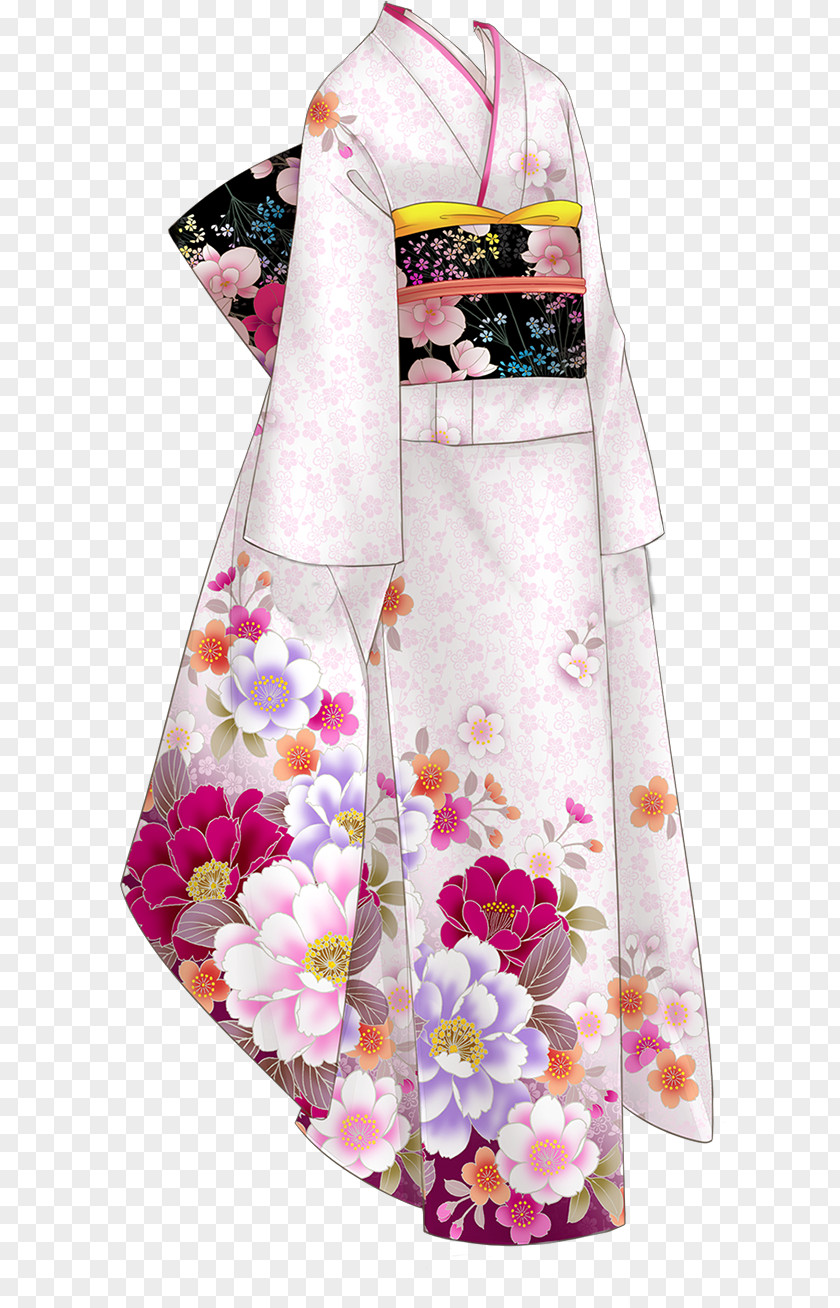 Kimono Clothing Costume Hanfu Woman PNG