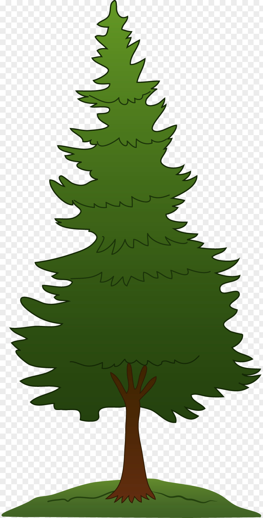 Pine Tree Evergreen Clip Art PNG
